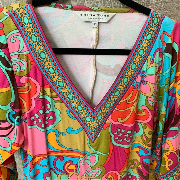 Trina Turk Colorful shirt - Picture 6 of 13